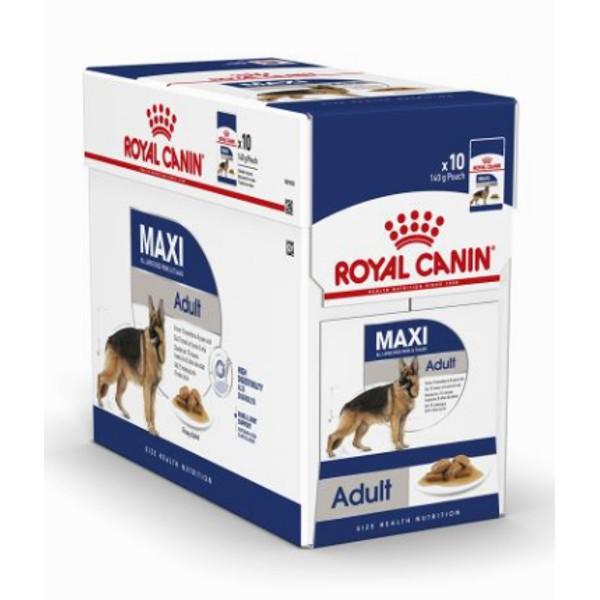 [Hộp 10 gói] Pate Cho Chó Lớn Royal Canin Maxi Adult