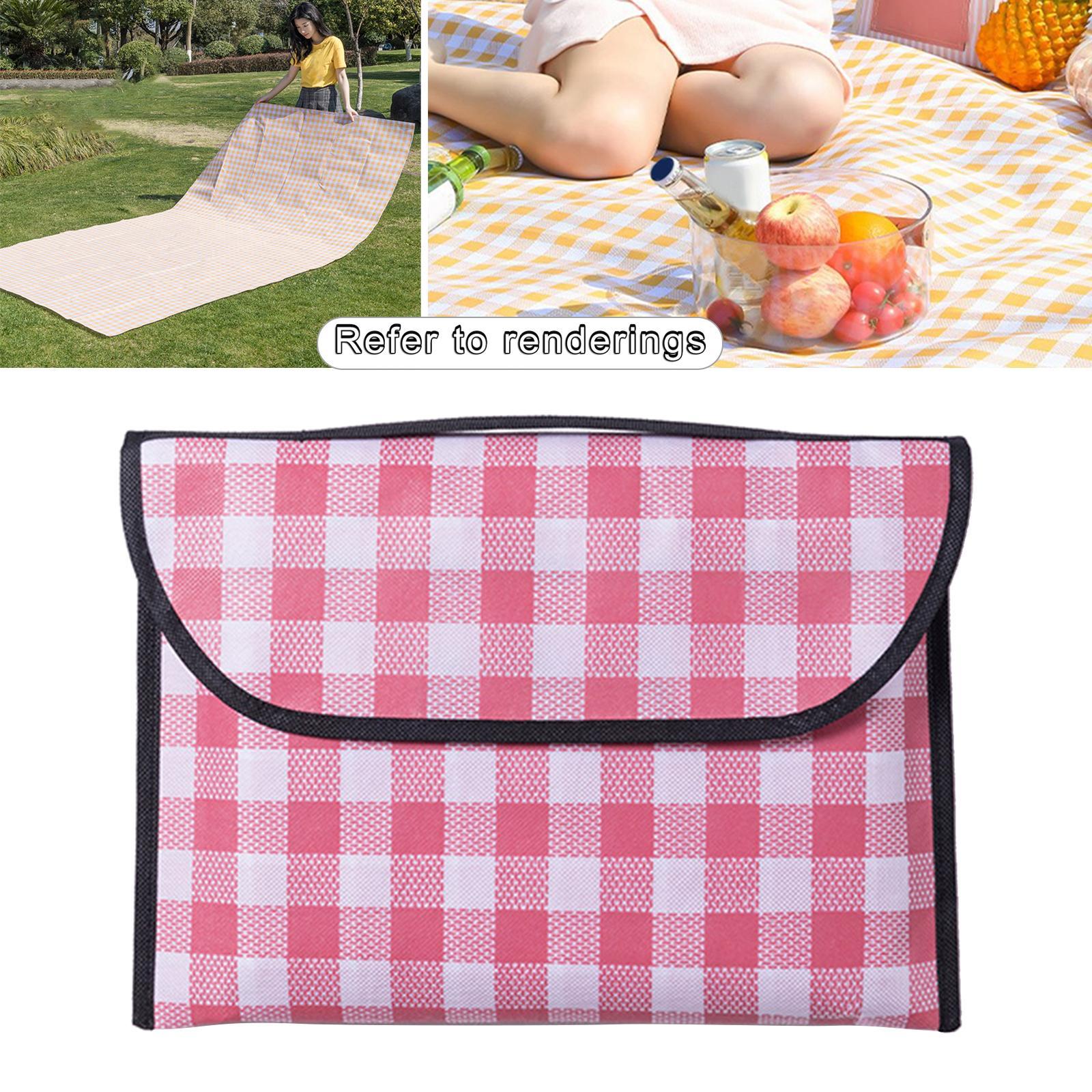 Portable Picnic Mat 70.7"x78.7" Sandproof Foldable Picnic Blanket for Kids Adults