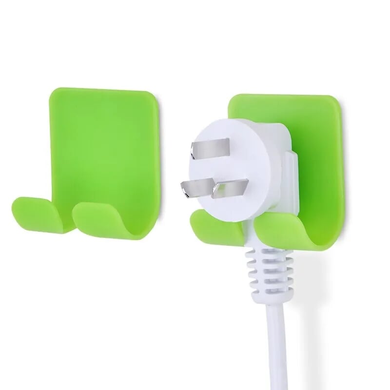 UGREEN 20367 Green Móc Đa Năng Power Cord Wall Socket Cable Holder Hanger 20367 - Hàng Chính Hãng