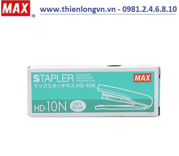 Dập ghim sô Max số 10 HD-10N xanh lá