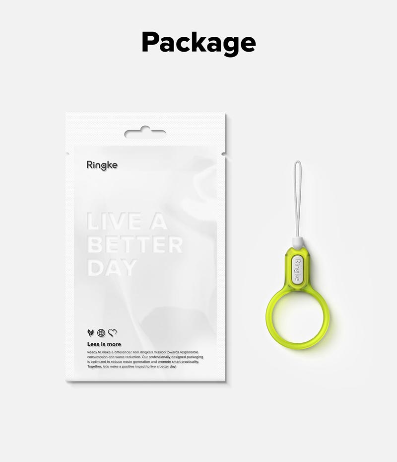 Dây đeo RINGKE Buckle Finger Ring Strap - Hàng Chính Hãng