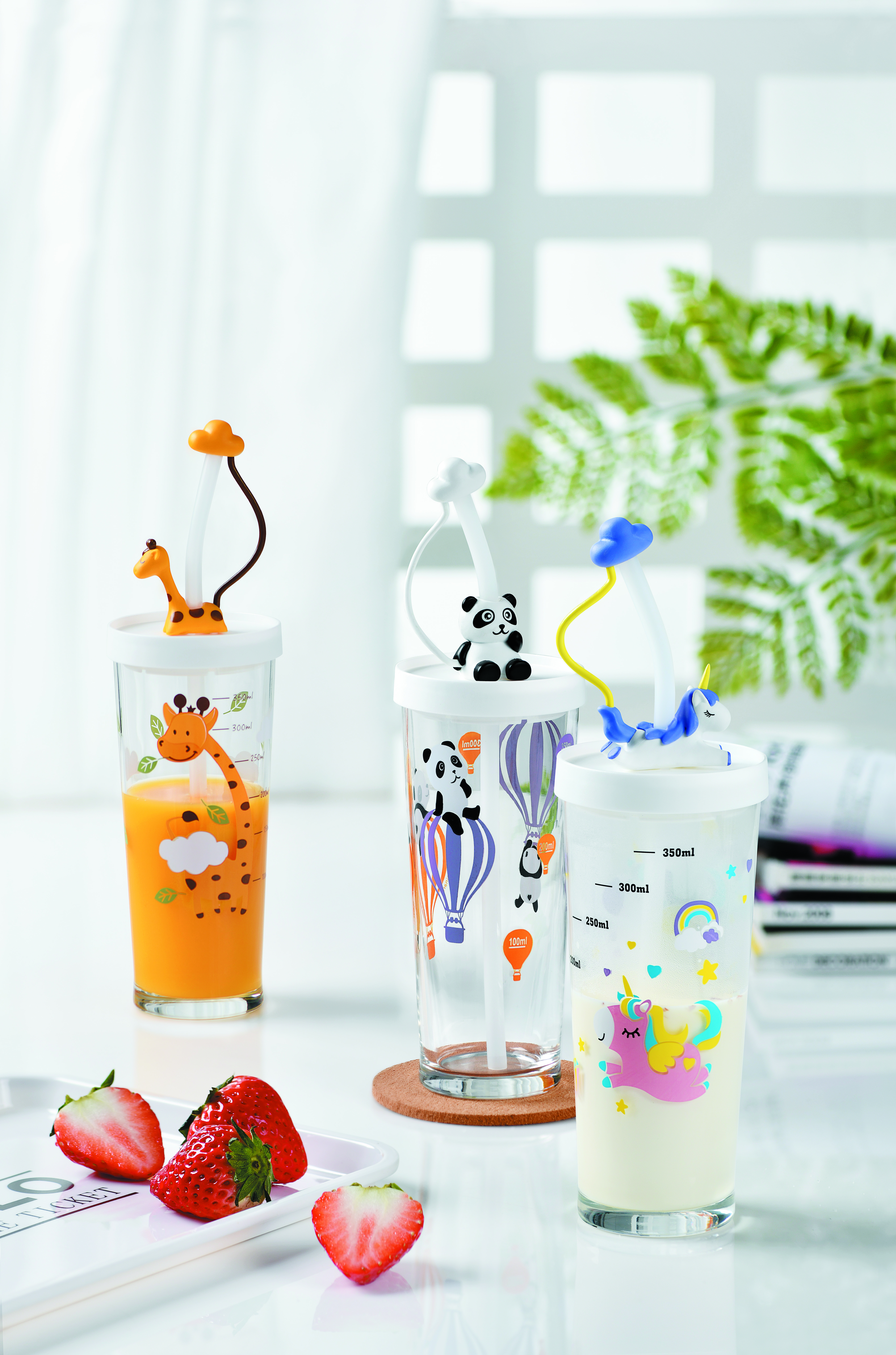 Ly thuỷ tinh đổi màu Luminarc Lille Scale Panda 425ml - LUSCQ3809