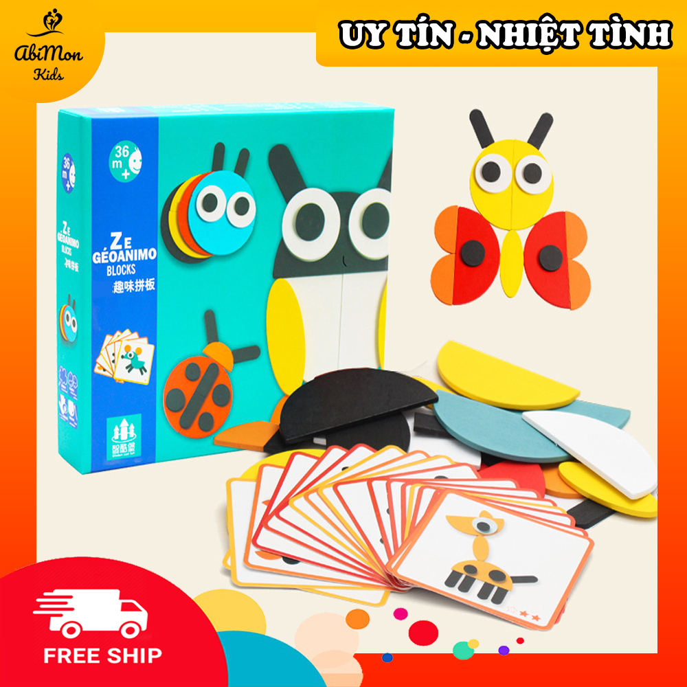 Bộ Ghép Hình Fun Board Cho Bé ||  || Đồ chơi Gỗ - Giáo dục - An toàn - Thông minh