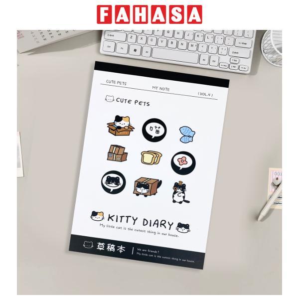 Tập Vẽ Kitty Diary 80gsm - Depai 1801-1 (70 Tờ) - Mẫu 4