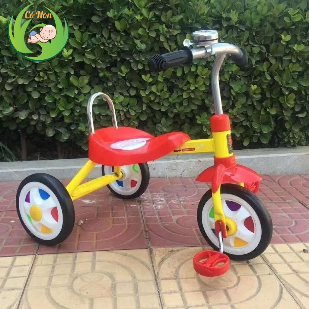 Xe đạp 3 bánh, xe cút kít cho bé khung thép chắc chắn