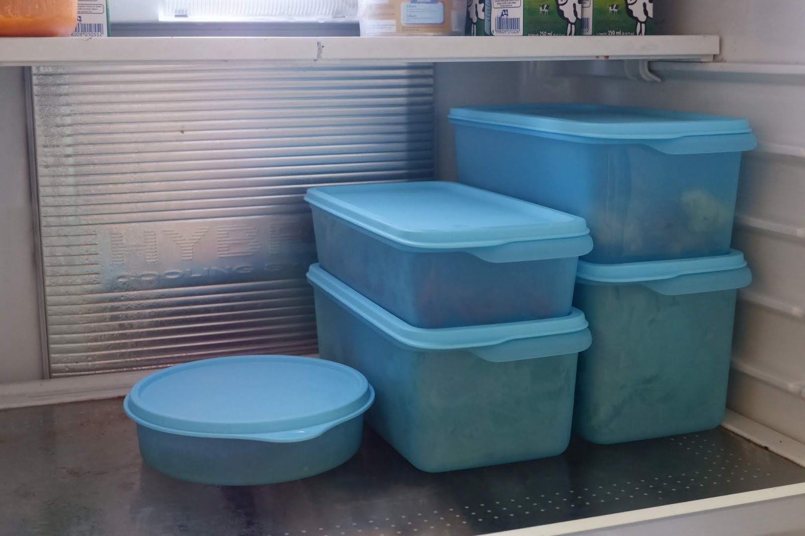 Bộ trữ mát 5 hộp Tupperware Freshia