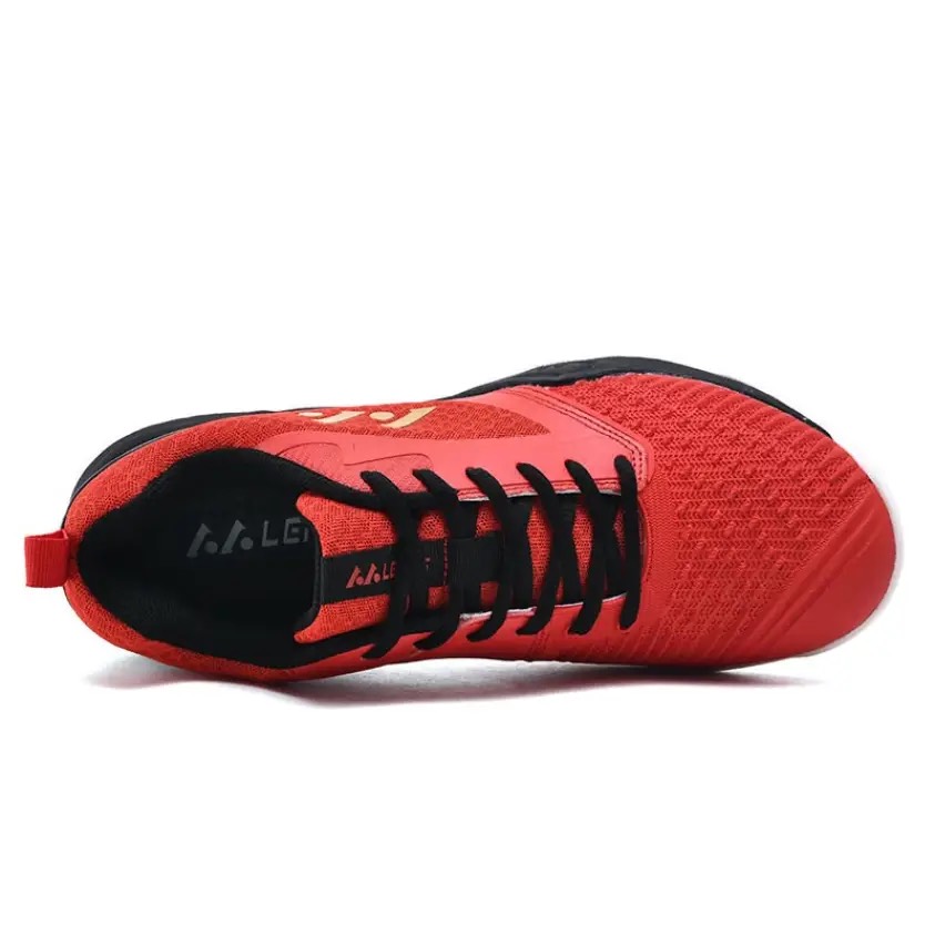Giày cầu lông L023 mẫu mới màu đỏ cho cả nam và nữ