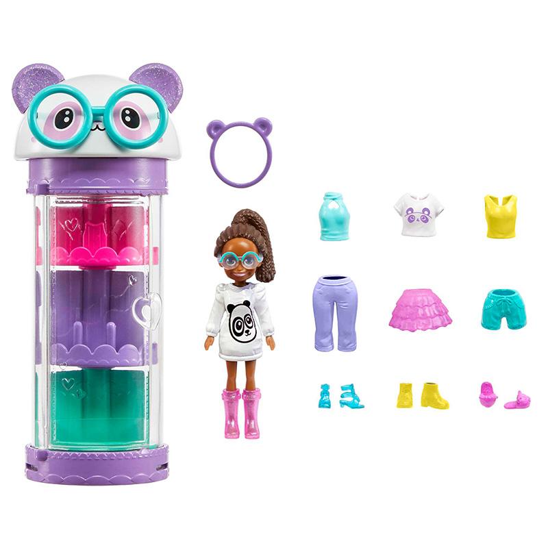 Đồ Chơi POLLY POCKET Tủ Xoay Thời Trang Của Polly Pocket - Shani Panda HKW05/HKW04