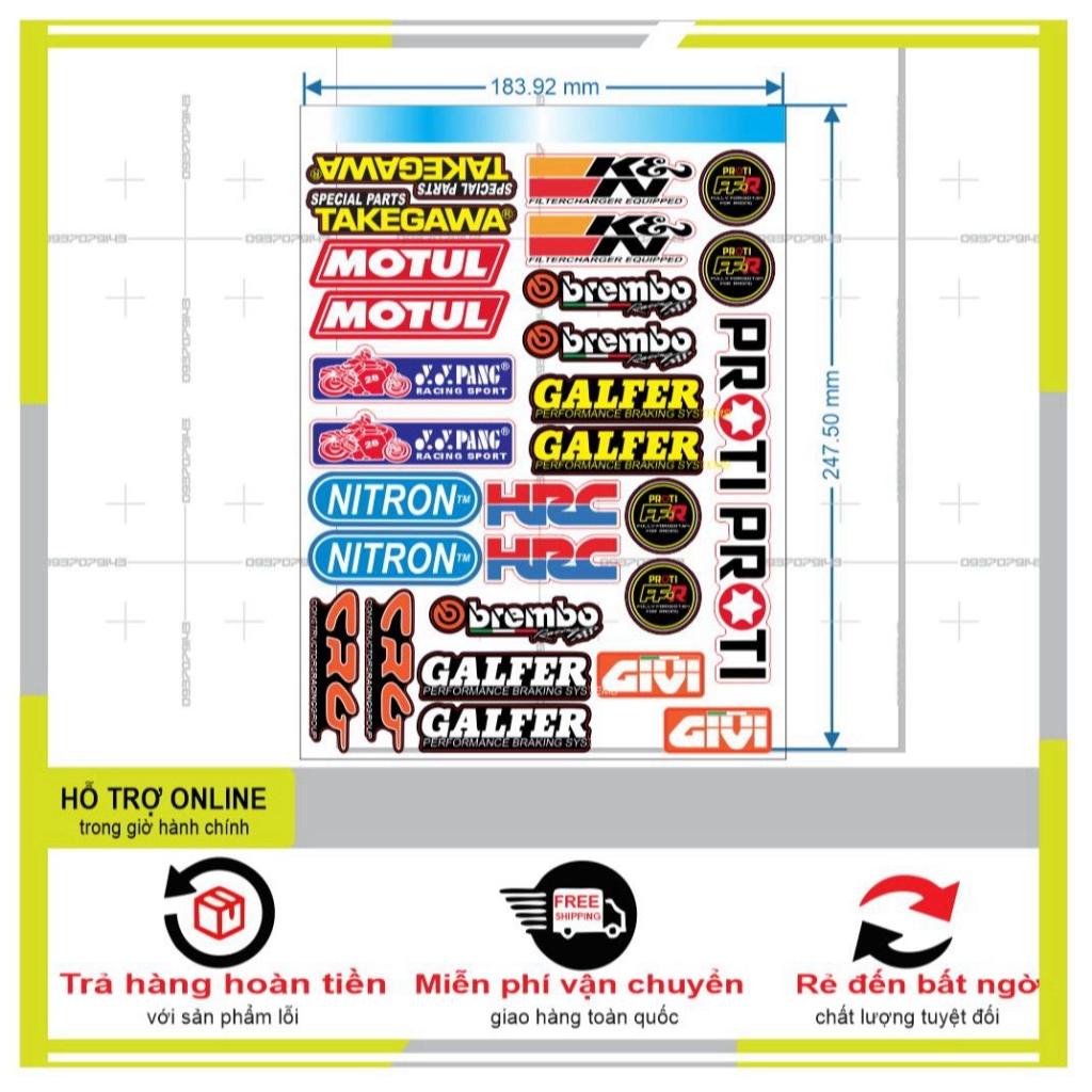29 LOGO STICKER DÁN XE MÁY 010 - BI DECAL