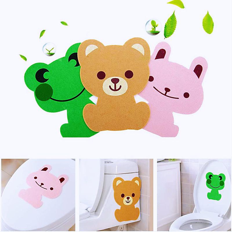 Miếng Dán Khử Mùi Toilet Than Hoạt Tính MINIIN Hình Thú Ngộ Nghĩnh - Mùi Hương Thơm Dễ Chịu Thơm Tủ Quần Áo - Hàng Loại 1 - Chính Hãng