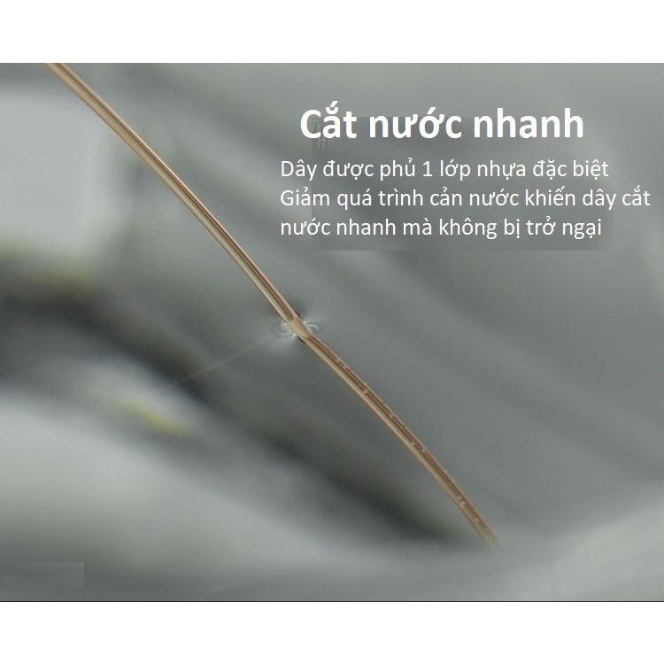 Cước Câu Cá Siêu Bền X-ONE Lylon Nhật Bản Tàng Hình Cắt Nước Nhanh Siêu Khoẻ DC15