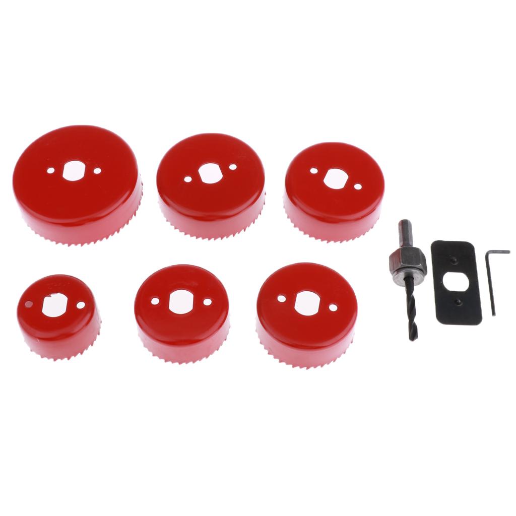 9x Drill Metal Drill Bits Saws Bell Saws Diamond Drill Bits Drills / Hardware For Glass, Ceramic, Marble, Tile