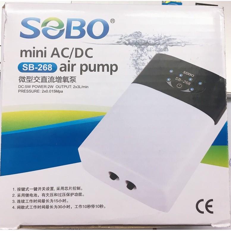 Oxy Tích Điện Sobo SB-168 1 VÒI, SB-268 2 VÒI