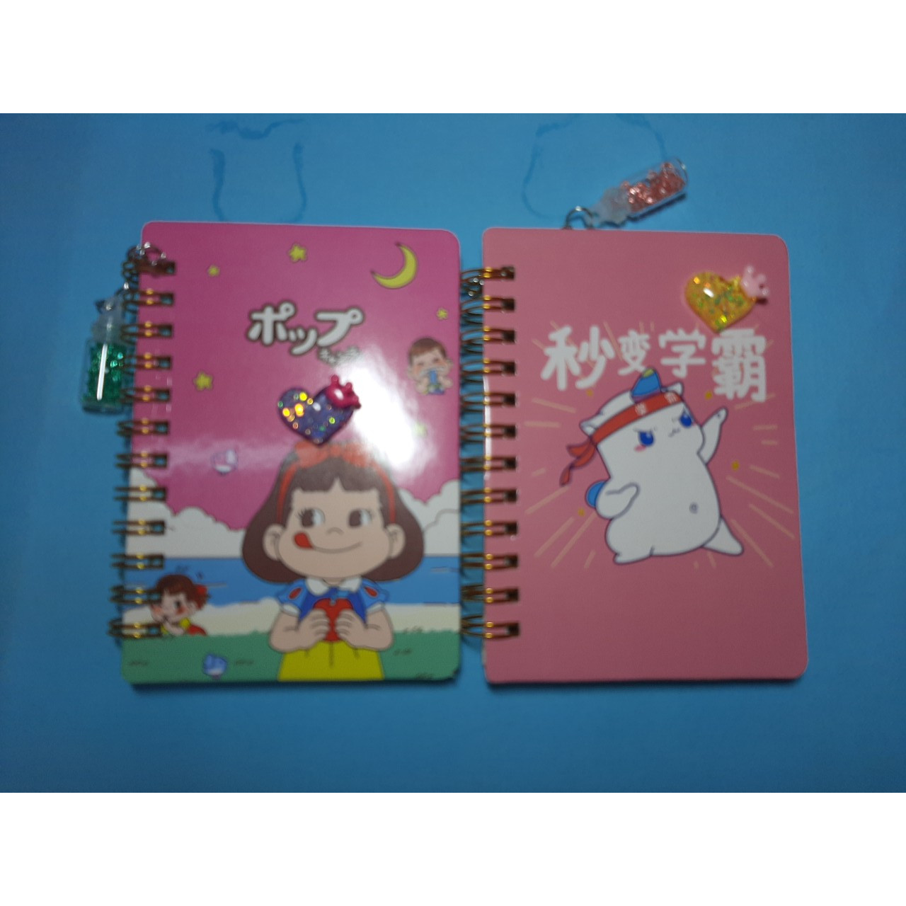 Combo 2 cuốn sổ lò xo tòng teng ngẫu nhiên