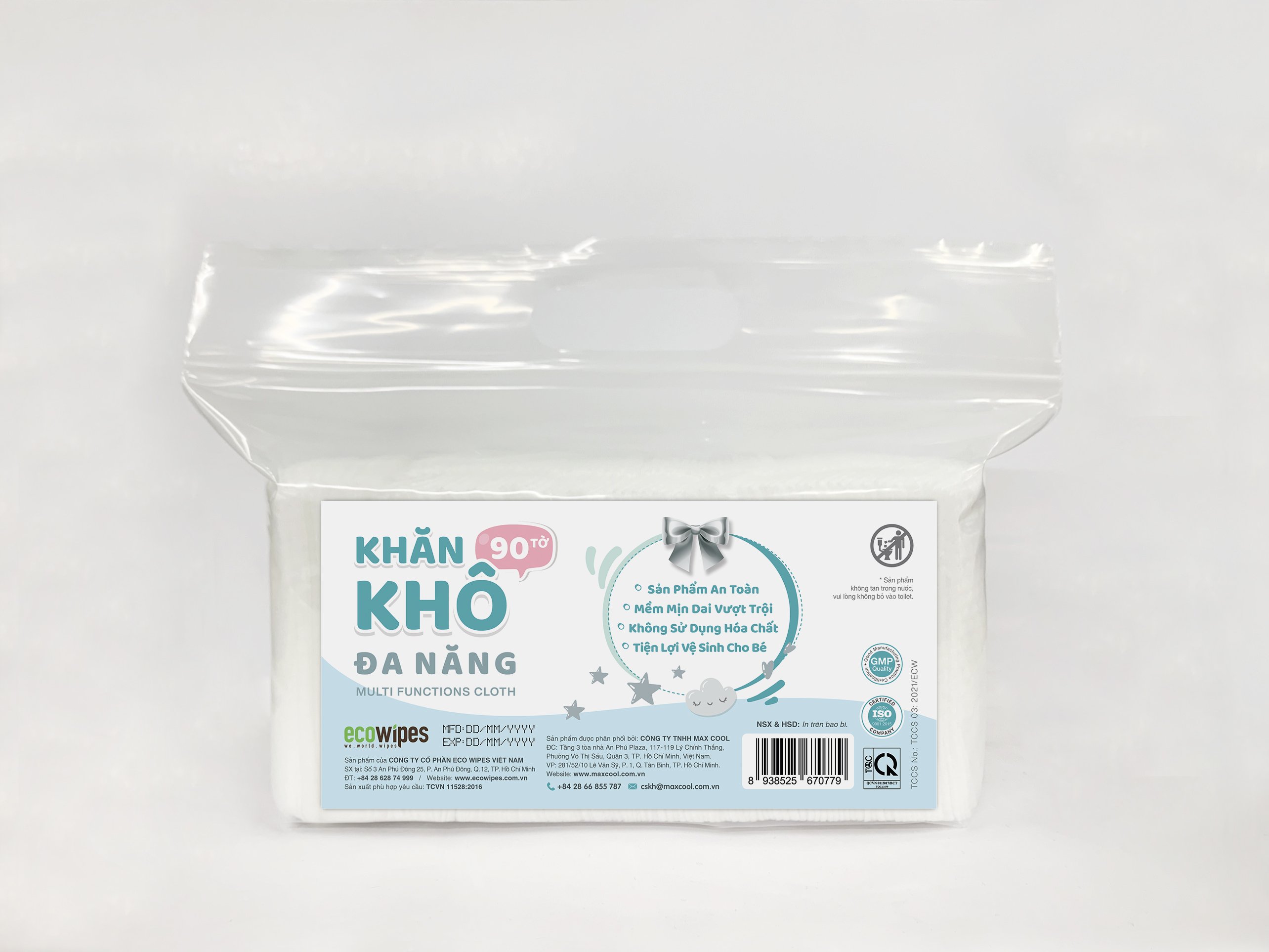 Khăn Khô Đa Năng 90 Tờ