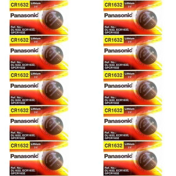 Pin CMOS, pin Cúc Áo Panasonic Giá Tốt, Miễn Phí Vận Chuyển CR2032 2025 2016 CR1632 1620 3V Lithium