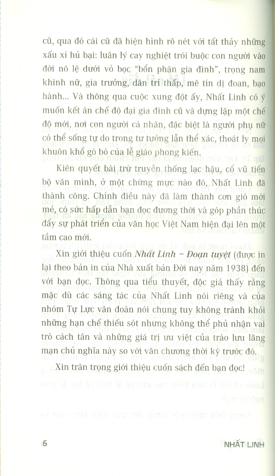 Nhất Linh - Đoạn Tuyệt (Danh tác văn học Việt Nam)