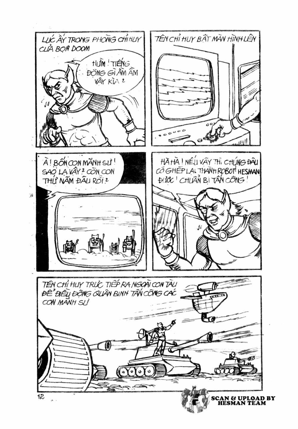 dũng sĩ hesman chapter 2 12