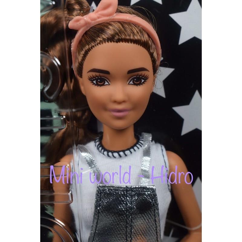 Búp bê Barbie fashionistas da nâu tóc nâu  #63