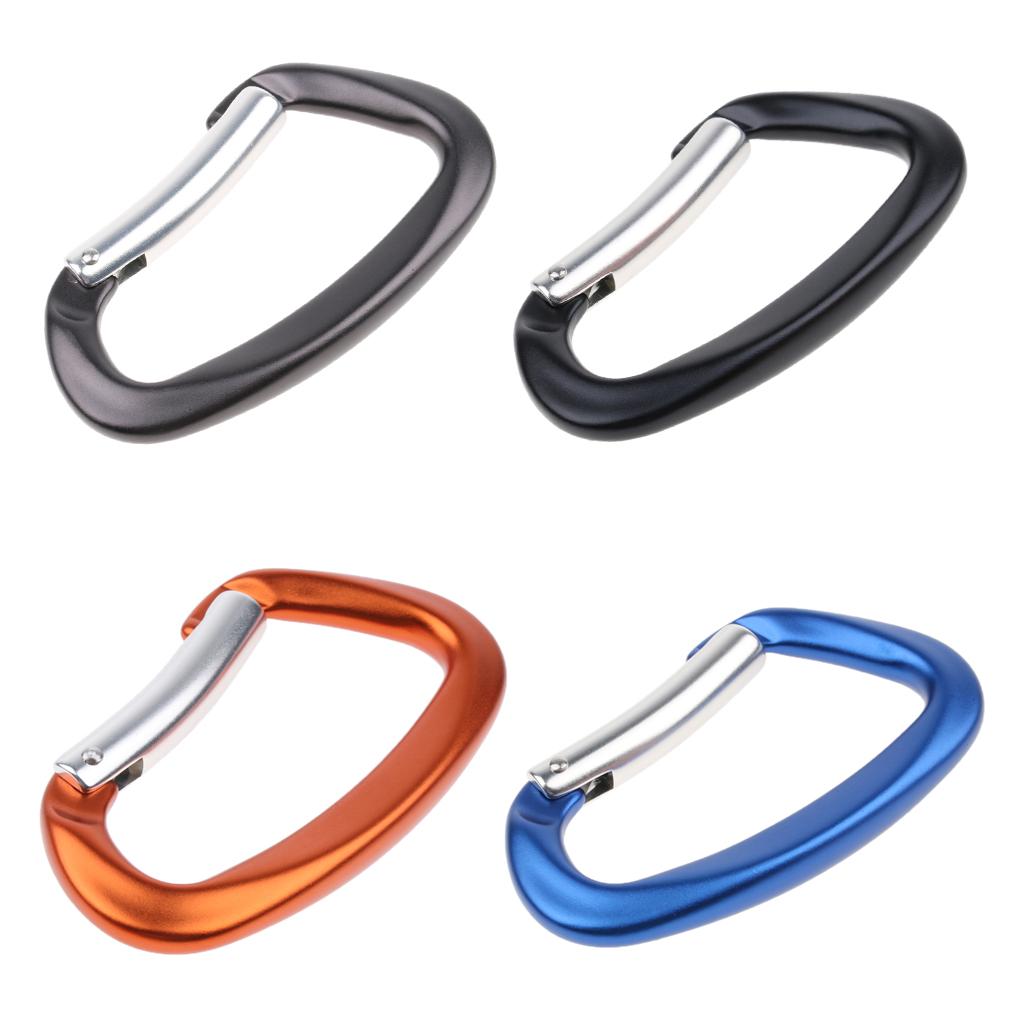 12KN Spring Clip Carabiner Key Buckle For Outdoor Climbing