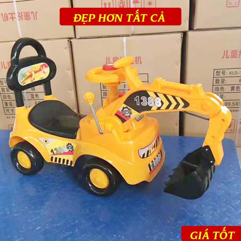 Máy Xúc Chòi Chân Cho Bé Từ 1 Đến 4 Tuổi