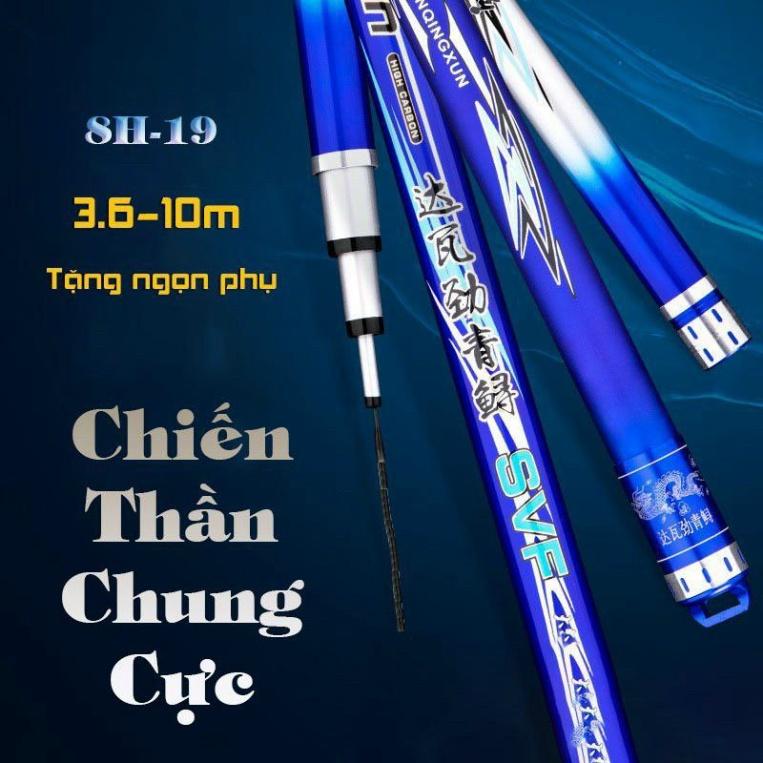 (sale)  Cần câu cao cấp Chiến thần chung cực 8H chuyên săn hàng - đại hạ giá