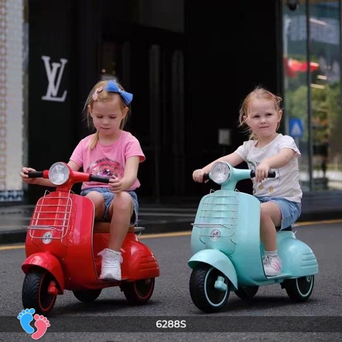 Xe máy điện vespa cho bé BABY PLAZA 6288S