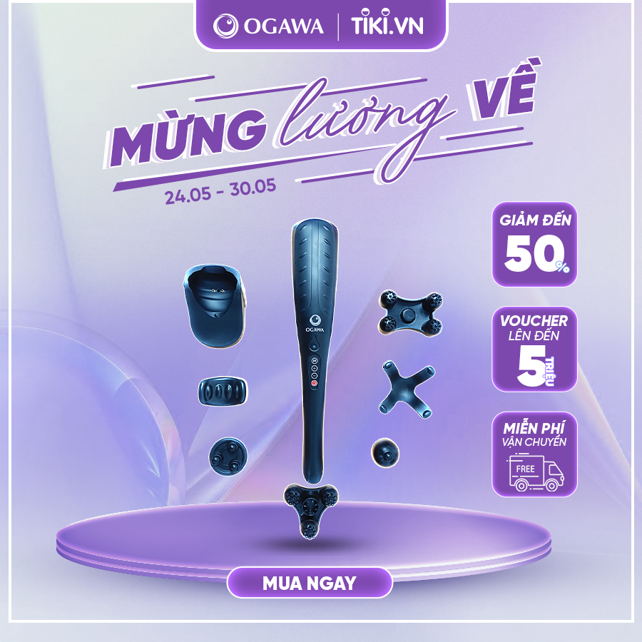 [OGAWA] Máy massage cầm tay Snazzy Touch