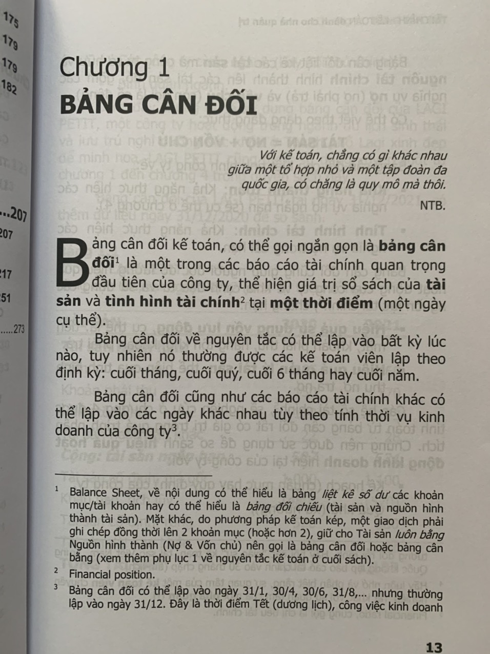 Tài chính kế toán dành cho nhà quản trị