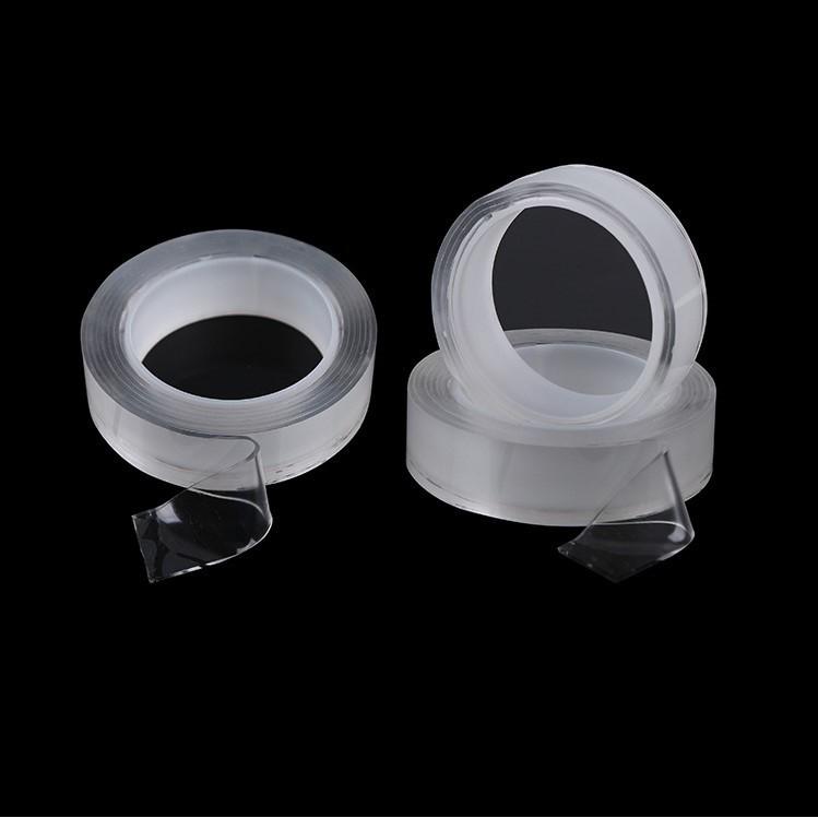 Băng Keo Nano Dán 2 Mặt Trong Suốt / Băng Dính 2 Mặt Đa Năng dài 3 mét
