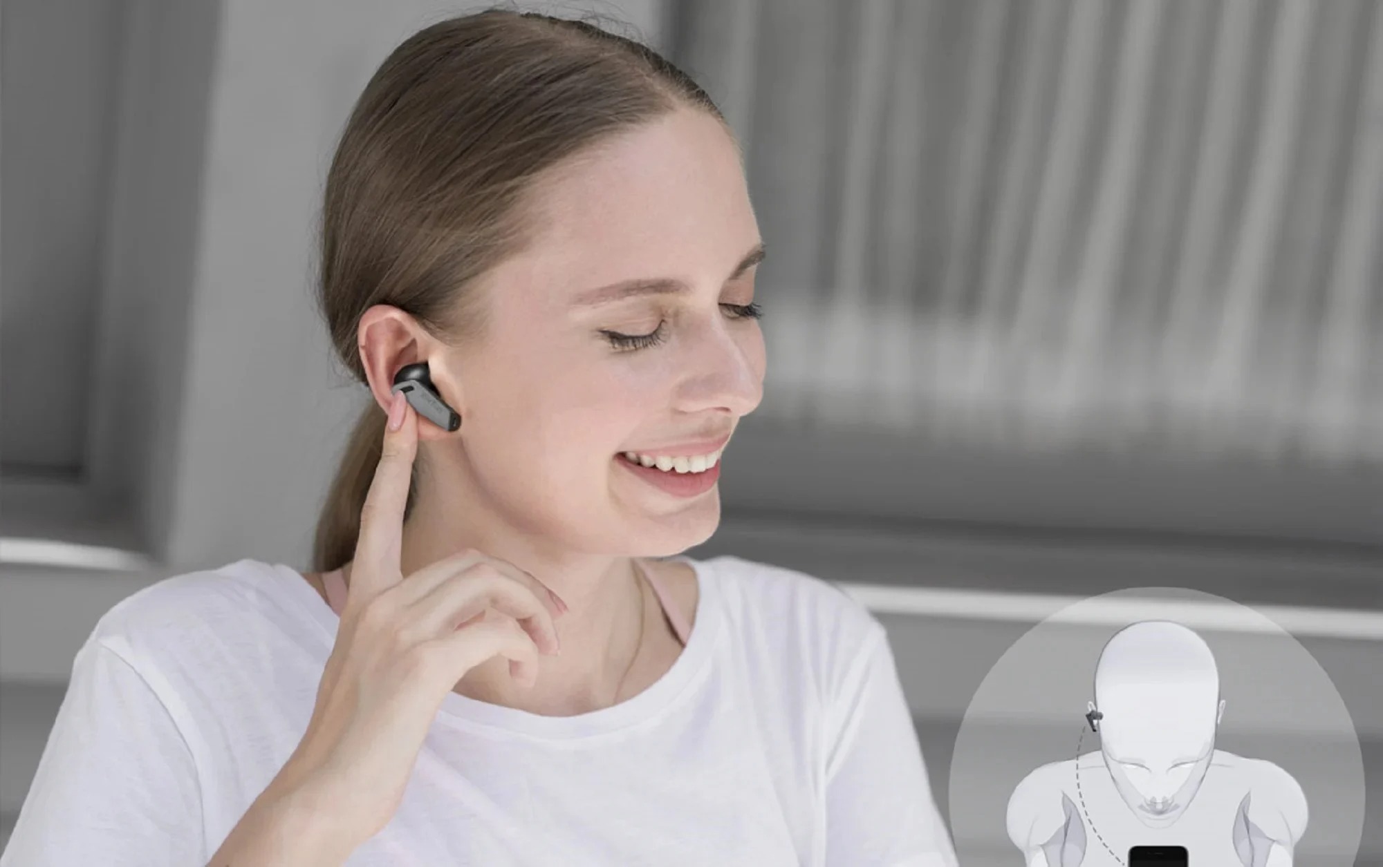 Tai nghe True Wireless EarFun Air Pro - Chống ồn chủ động ANC, Xuyên âm, Bluetooth 5.0, sạc Type-C, Pin 32 giờ, Chống nước IPX5 - Hàng chính hãng