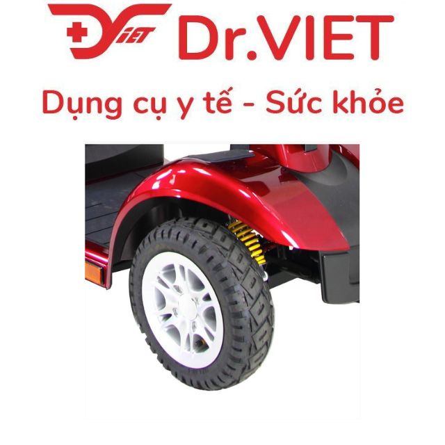 XE LĂN ĐIỆN POWER(M4P) cao cấp - chính hãng EUROCARE - Công nghệ Châu Âu - Tốc độ 10 km/h - dành cho người lớn tuổi và người bị chấn thương