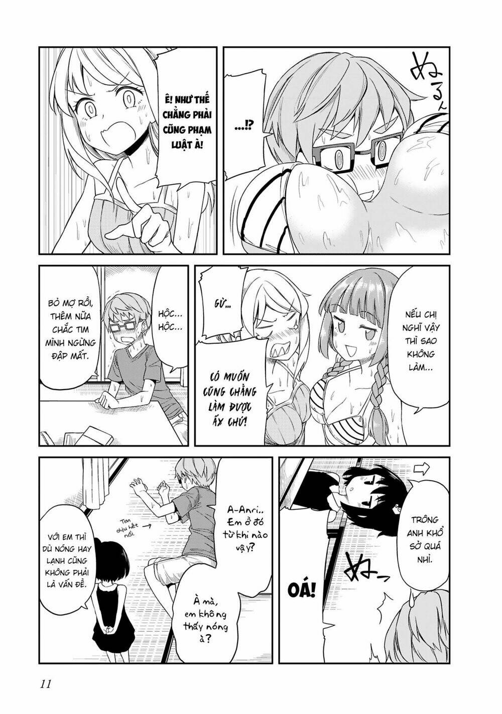 hinomoto sanshimai wa kamatte hoshii chapter 10 11