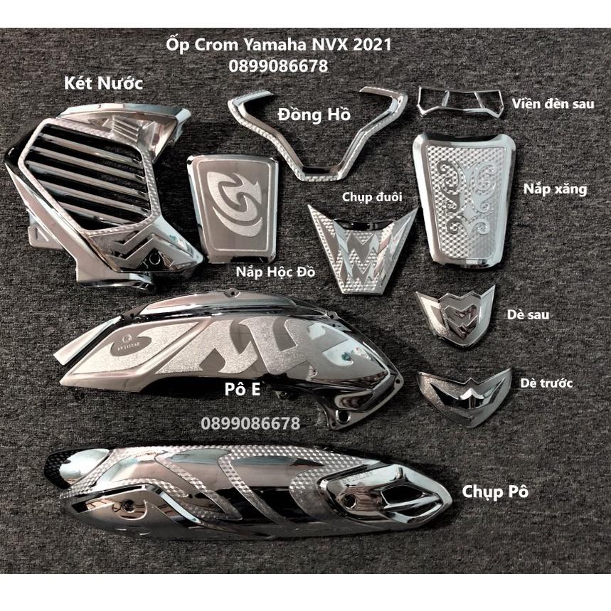 Phụ Kiện Ốp Dành Cho Xe NVX / Aerox Đời 2021, 2022 - Crom, Chrome