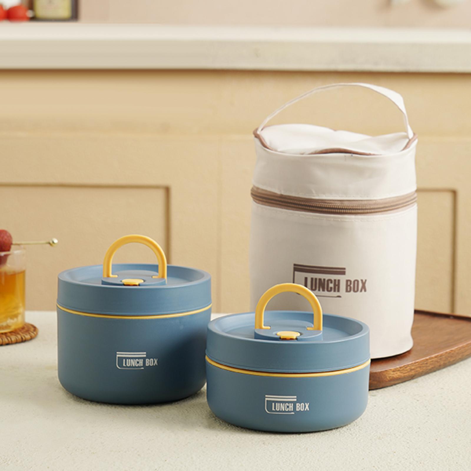 Lunch Box Set Portable Airtight Lid Lunchbox Insulated Food Lunch Container