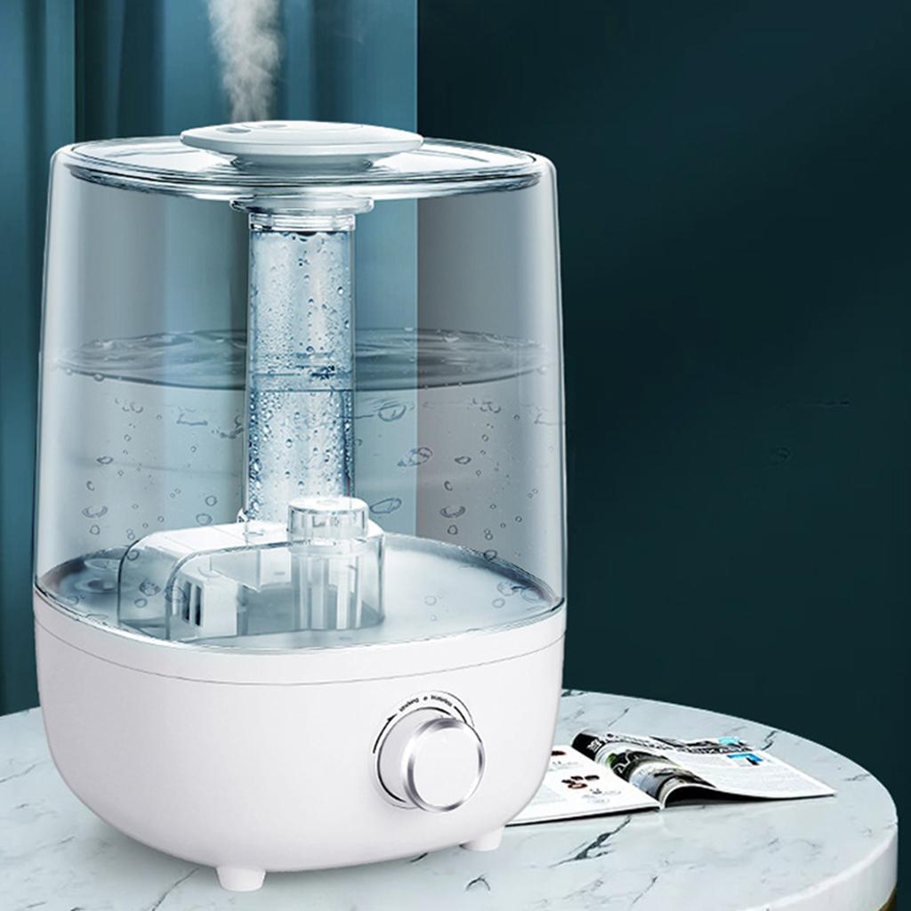 Ultrasonic Air Humidifier Quiet Essential Oil Diffuser UK Plug Aromatherapy