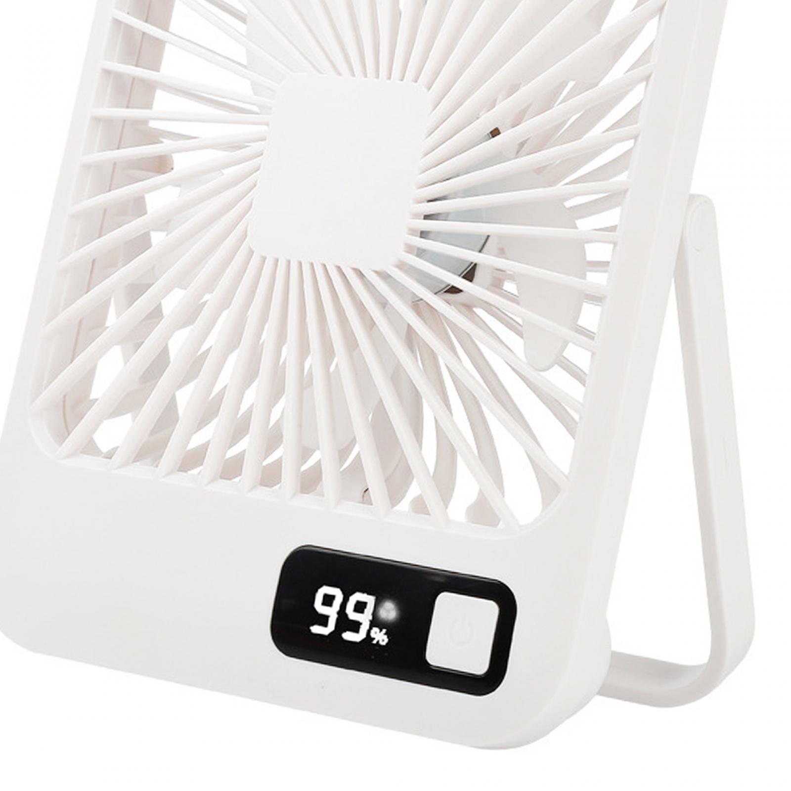 Portable Desk Fan, Summer Cooling Fans, Portable for Indoor Home Travel Desktop Office