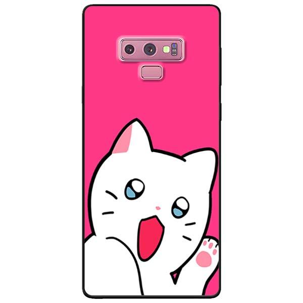 Ốp lưng dành cho Samsung Galaxy Note 8 / Note 9 / Note 10 / Note 10 Plus - Mèo Trắng Dễ Thương