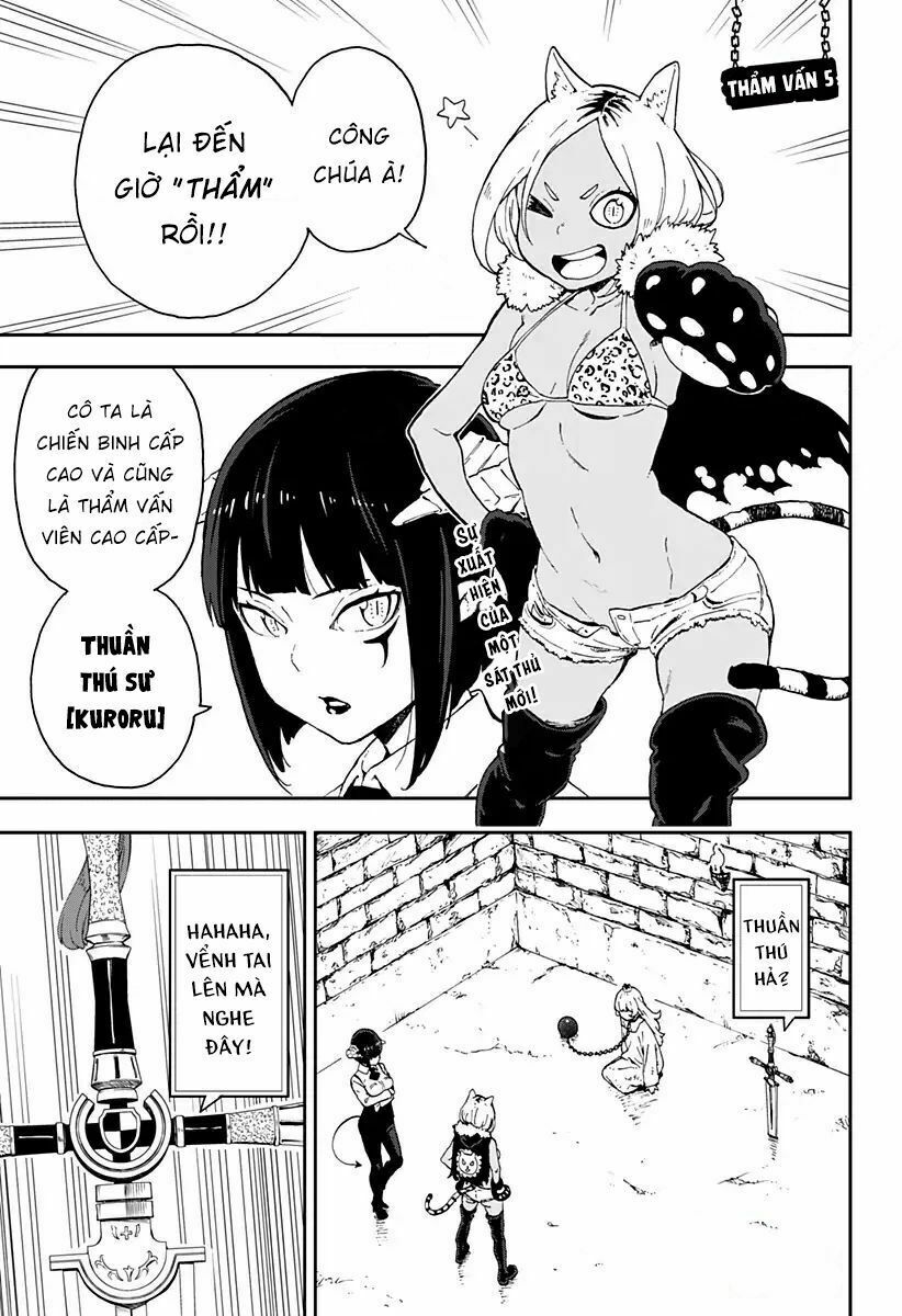 đến giờ "thẩm vấn" rồi, thưa công chúa! chapter 5 1