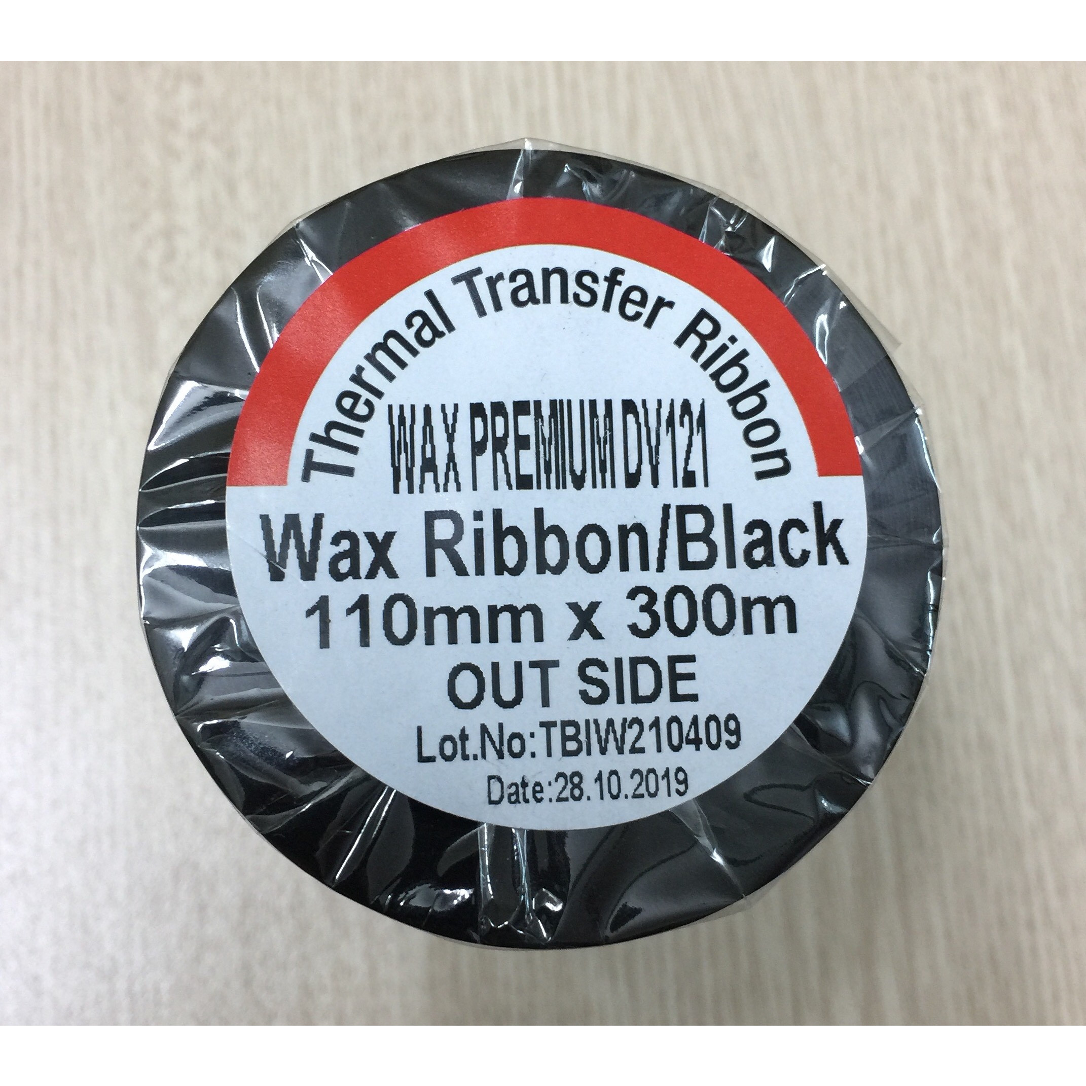 Set 2 cuộn mực in mã vạch Wax Premium