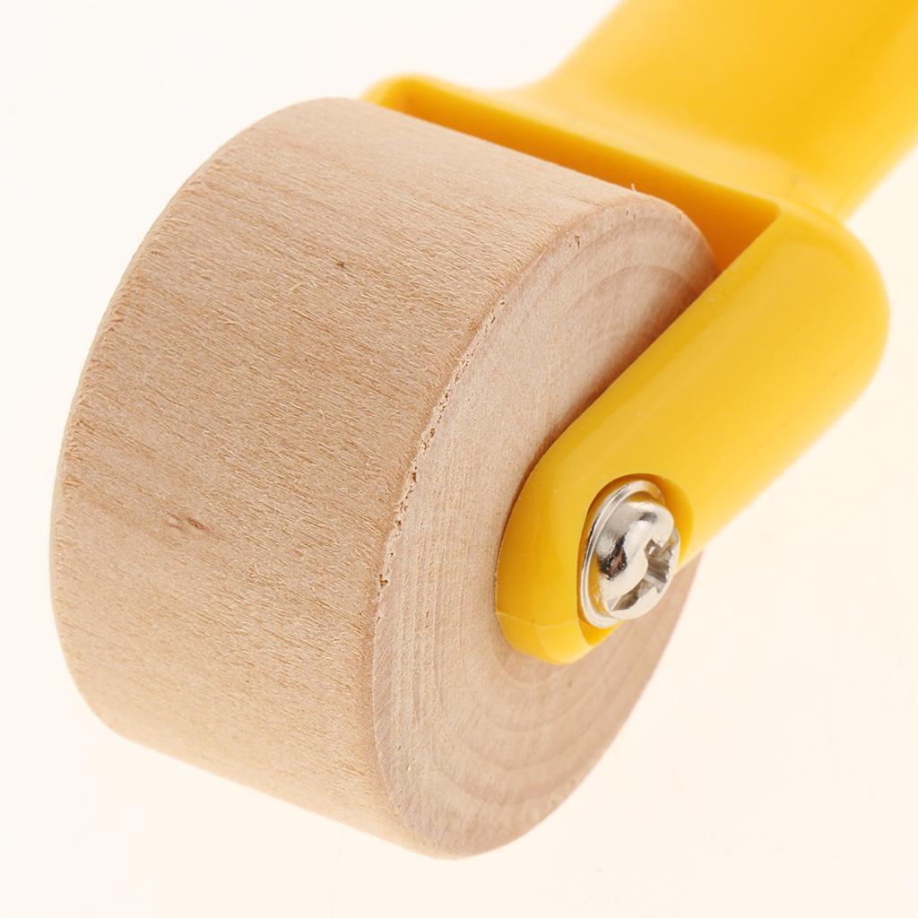 Pack of 2 Wallpaper Seam Roller Home Decoration Flat Hand Roller Tools