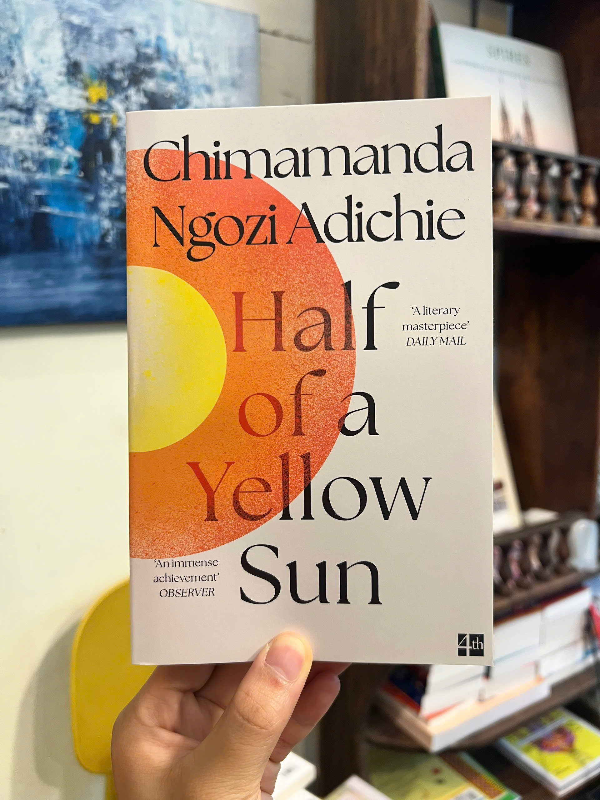 Sách - Half of a Yellow Sun by Chimamanda Ngozi Adichie | Historical Fiction / Ngoại văn Nhập khẩu
