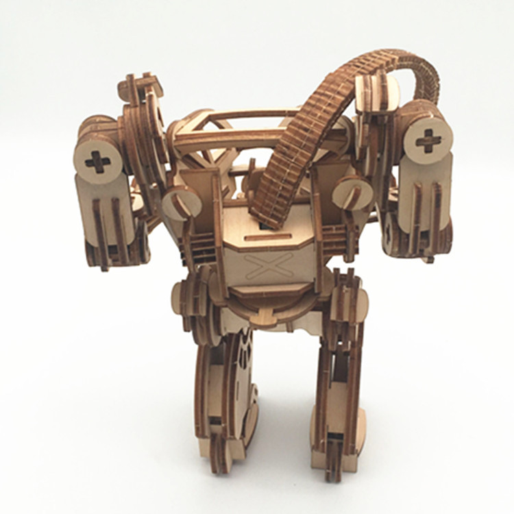 Đồ chơi lắp ghép gỗ 3D Mô hình Robot Chiến đấu Avatar XC-G009 Laser