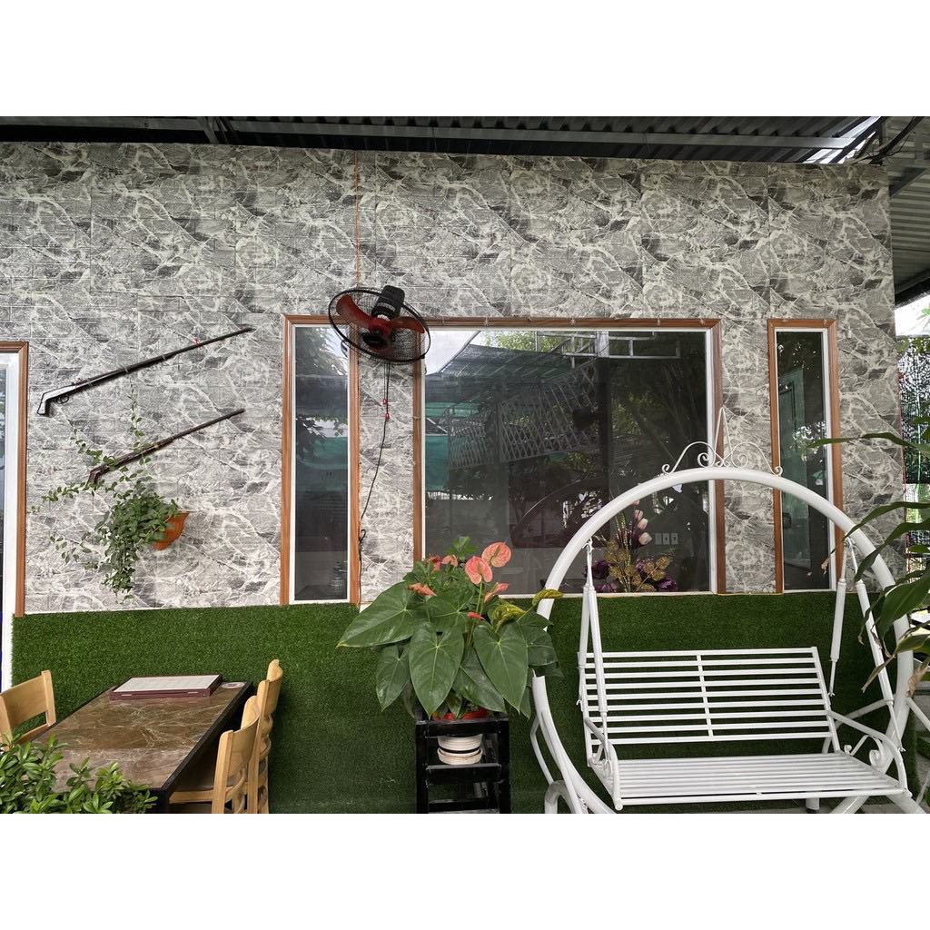 Bộ 20 Tấm Xốp Dán Tường Giả Đá 3D Đẹp Sang Trọng