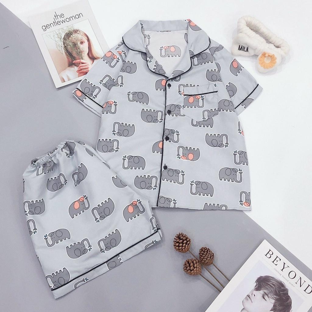 Bộ đồ mặc nhà pijama ngắn hot trend-Thu Thảo shop