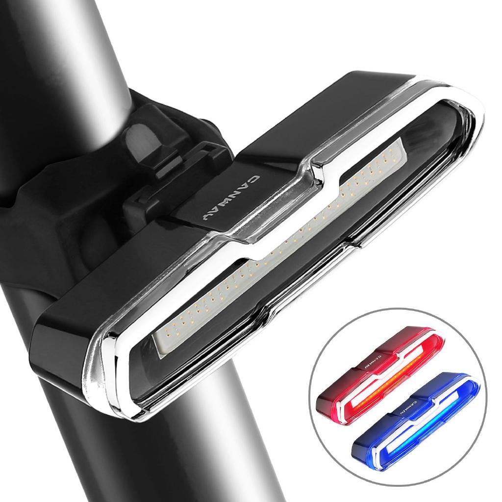 Đèn đuôi xe đạp MOSOWORLD 2 / 3 màu có cổng sạc USB