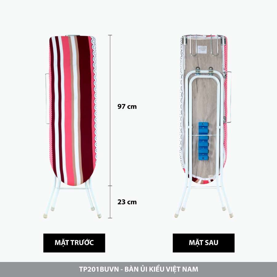 Bàn để ủi, cầu là quần áo Trường Thắng 30x97cm