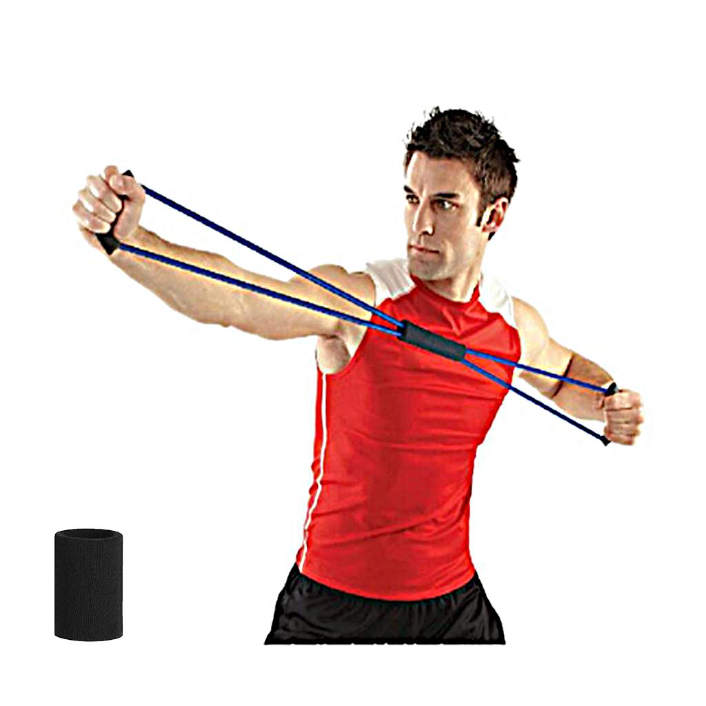 Dây cao su đàn hồi hỗ trợ các động tác tập yoga, gym, dụng cụ tập thể hình đa năng màu ngẫu nhiên