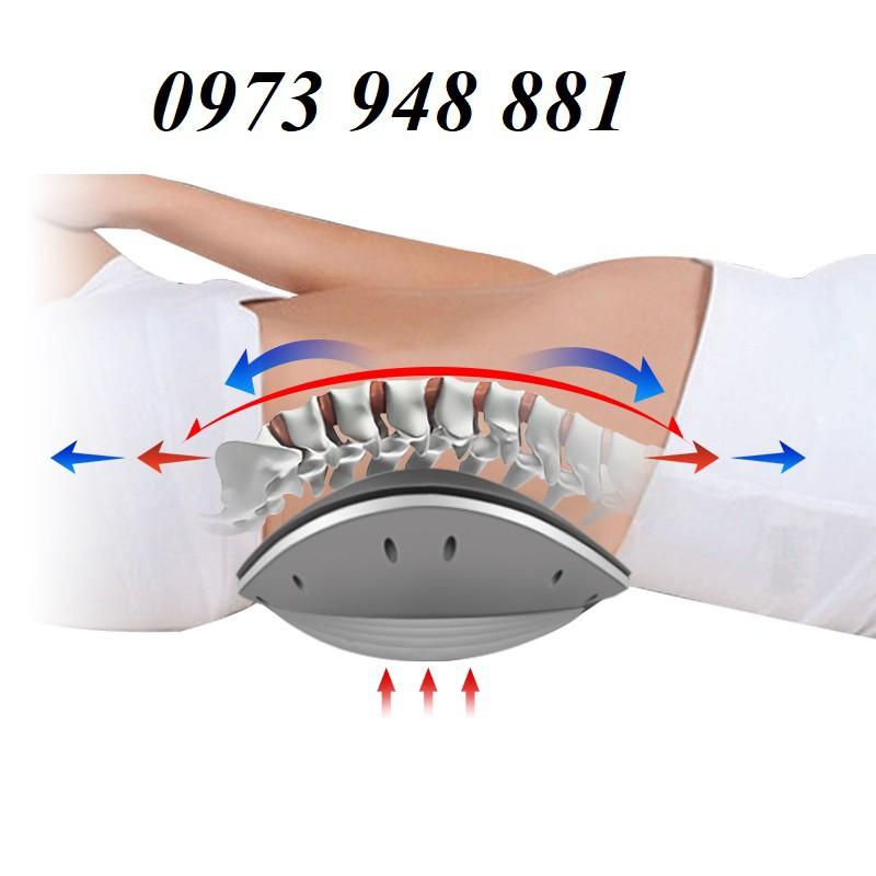 Máy massage vùng eo, thắt lưng, kéo dãn cột sống, rung, nhiệt 01