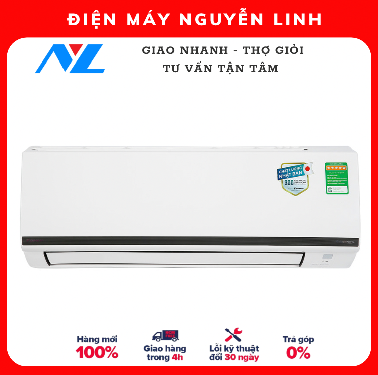 Máy lạnh Daikin Inverter 1 HP FTKB25WMVMV Mới 2022- Hàng chính hãng